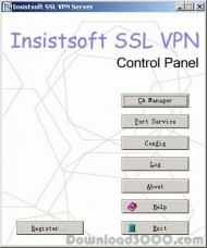 Insistsoft SSL VPN Server screenshot